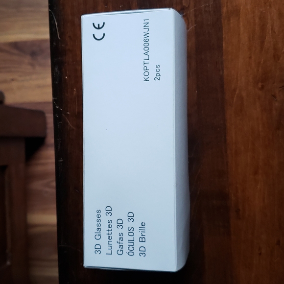 HOST PICK NIB. 2 Pair of AQUOS Sharp Active 3D Glasses - Picture 4 of 6